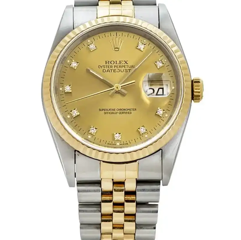 PrestigiousJewelrys Datejust Rolex Papers 16233 Service 0515